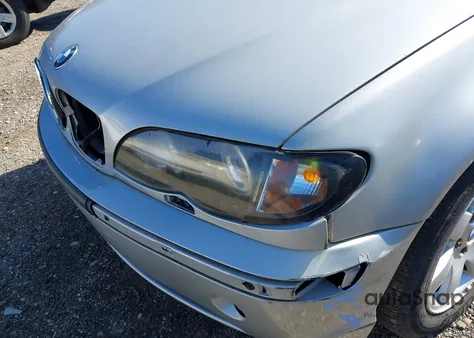 2003 BMW 325Xi z USA, uszkodzony, nr VIN WBAEU33443PM57946